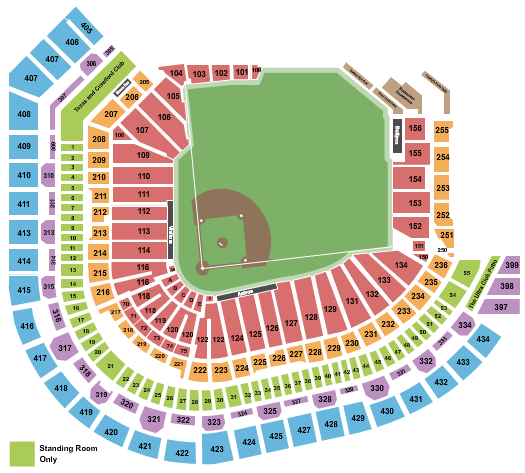 Daikin Park Astros Seating Chart